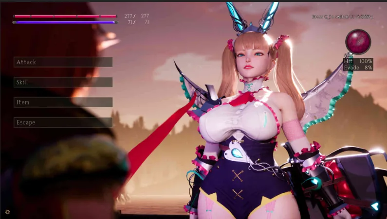 魔女的侵袭 Alice 战斗界面中的攻击技能物品选项